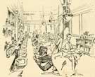 View: y03708 John Walsh Ltd., department store, High Street - men's hairdressing