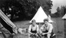 147th St Mary's Walkley Scout Group possibly at camp in the Derwent Valley, c. 1928