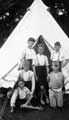 147th St Mary's Walkley Scout Group possibly at camp in the Derwent Valley, c. 1928