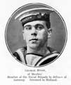 George Hyde of Mexborough, member of the Naval Brigade in defence of Antwerp. Interned in Holland. 