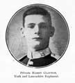 Private Harry Clayton of the York and Lancaster Regiment