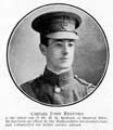 Captain John Bedford, an officer in the Hallamshires [Hallamshire Battalion]
