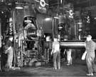 Thos. Firth and John Brown Ltd. - Changing a forged steel work roll (20.5 x 56 “) in a mill used for the continuous rolling of steel sheet