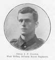 Driver J. F. Dalton, West Riding Division, Royal Engineers Driver J. F. Dalton, West Riding Division, Royal Engineers
