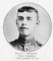 Private C. Froggett, West Yorkshires. Taken prisoner of war 1914.