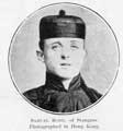 Samuel Bond, of Stangnee.  Photographed in Hong Kong. Served on HMS Good Hope, which was sunk in the Battle of the Pacific.