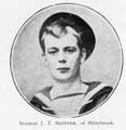 Seaman John Thomas Skinner, of Shirebrook. Served on HMS Good Hope, which was sunk in the Battle of the Pacific.