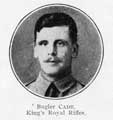 Bugler Cade, King's Royal Rifles