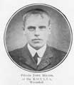 Private John Miller, of the King's Own Yorkshire Light Infantry (KOYLI).  Wounded