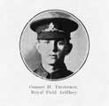 Gunner H. Thompson, Royal Field Artillery