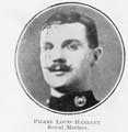 Pierre Louis Handley, Royal Marines