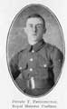 High Green men in the Services: Private T. Fridlington, Royal Munster Fusiliers