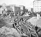 Hadfield's Steel Foundry Co. Ltd., laying the tramways in St Petersburg, Russia, c. 1903