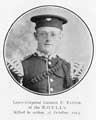 Lance-Corporal George Frederick Taylor, of the King's Own Yorkshire Light Infantry (KOYLI), killed in action, 27 Oct 1914