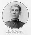 Private Sawyer, Royal Field Artillery