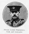 Private James Fernridge, York and Lancaster Regiment