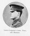 Lance-Corporal Cyril Peel, 9th Hussars