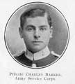 Private Charles Barker, Army Service Corps