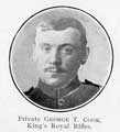 Private George T. Cook, King's Royal Rifles