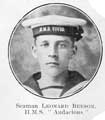 Seaman Leonard Beeson, HMS Audacious