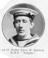 1st Class Stoker Thos. W. Beeson, HMS Sappho