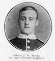 Private J. W. Moore, 1st East Yorkshire Regiment