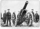 The terrible effects of our heavy howitzers have been described by 'Eye-Witness' as terrific. They are ugly weapons but very useful at the present time