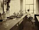 Laboratory for determining 'gases' in steel, Brown-Firth Research Laboratories, Princess Street (junction with Blackmore Street, Attercliffe)