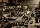 One of the bays at the Firth-Brown Steel Casting Foundry at Scunthorpe, Lincolnshire