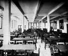 One of the dining rooms at Thomas Firth and Sons, Savile Street canteen One of the dining rooms at Thomas Firth and Sons, Savile Street canteen