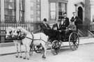 Members of Sharrow Cycling Club (in a horse-drawn carriage) at Bridlington Members of Sharrow Cycling Club (in a horse-drawn carriage) at Bridlington