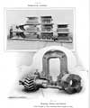 Hadfields Steel Foundry Co. Ltd., top - castings for use in the new high level bridge across the [River] Tyne [King Edward Bridge]; bottom a housing, pinion and clutch