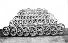 Hadfields Steel Foundry Co. Ltd., tramway wheels and axles