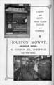 Advertisement for Houston Mowat, ladies and gents high class tailor and furrier, Aberdeen House, No. 40 Church Street Advertisement for Houston Mowat, ladies and gents high class tailor and furrier, Aberdeen House, No. 40 Church Street