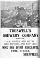 View: y05050 Advertisement for Truswell's Brewery Co. Ltd., Eyre Street Brewery, Eyre Street