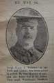 Sergeant Major Joseph Webster, York and Lancaster regiment has been killed in action