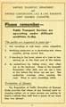 Arrangements for public transport during the war