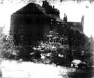 Zeppelin Raid on Sheffield, 'houses in the East End'