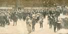 Sheffield Volunteer Defence Corps at their combined field-day. The assembly at Dore Railway Station before the march off