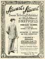 Advertisement for Stewart and Stewart, tailors, No. 41 High Street