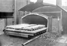 Thomas Firth and Sons Ltd., East Gun Works - bogie annealing furnace for projectile forgings