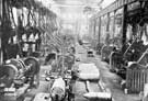 Thomas Firth and Sons Ltd., West Gun Works - north bay of shell machine shops, in which the forgings are machined into projectiles ready for treatment by the secret process used by the company 