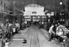 Thomas Firth and Sons, Salamander Works, Riga, Russia: Projectile Department - view of centre bay of shell shop