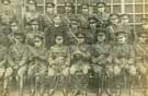 Officers of the West Riding (Sheffield) Royal Engineers at Drill Hall, Glossop Road, Sheffield.