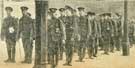 View: y05764 Advance party of the Sheffield City Battalion at the Sheffield Midland railway station leaving for new camp in the Midlands