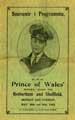 Souvenir programme for visit to Rotherham and Sheffield of the Prince of Wales (later became Edward VIII)