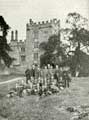 Brown Bayley's 'Ferret's' Society. The 'Ferret's' at Haddon Hall, where they celebrated the doubling of their output.