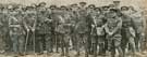 Officers and men of the 2nd/4th York and Lancaster Regiment (Hallamshire Rifles), photographed on a route march