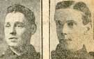 Private Harry Holmes Clough, York and Lancaster Regiment [14th Battalion] and Corporal John Henry Kelk, York and Lancaster Regiment [12th Battalion]