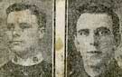 Sergeant Hall, York and Lancaster Regiment and Private Albert Wright, King's Own Yorkshire Light Infantry (KOYLI) Sergeant Hall, York and Lancaster Regiment and Private Albert Wright, King's Own Yorkshire Light Infantry (KOYLI)